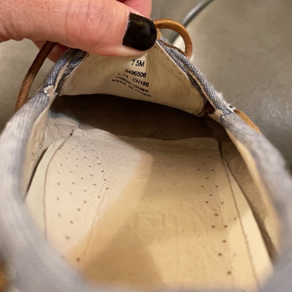 Sperry for J.Crew anchor embroidered boat shoes - Picture 3 of 6